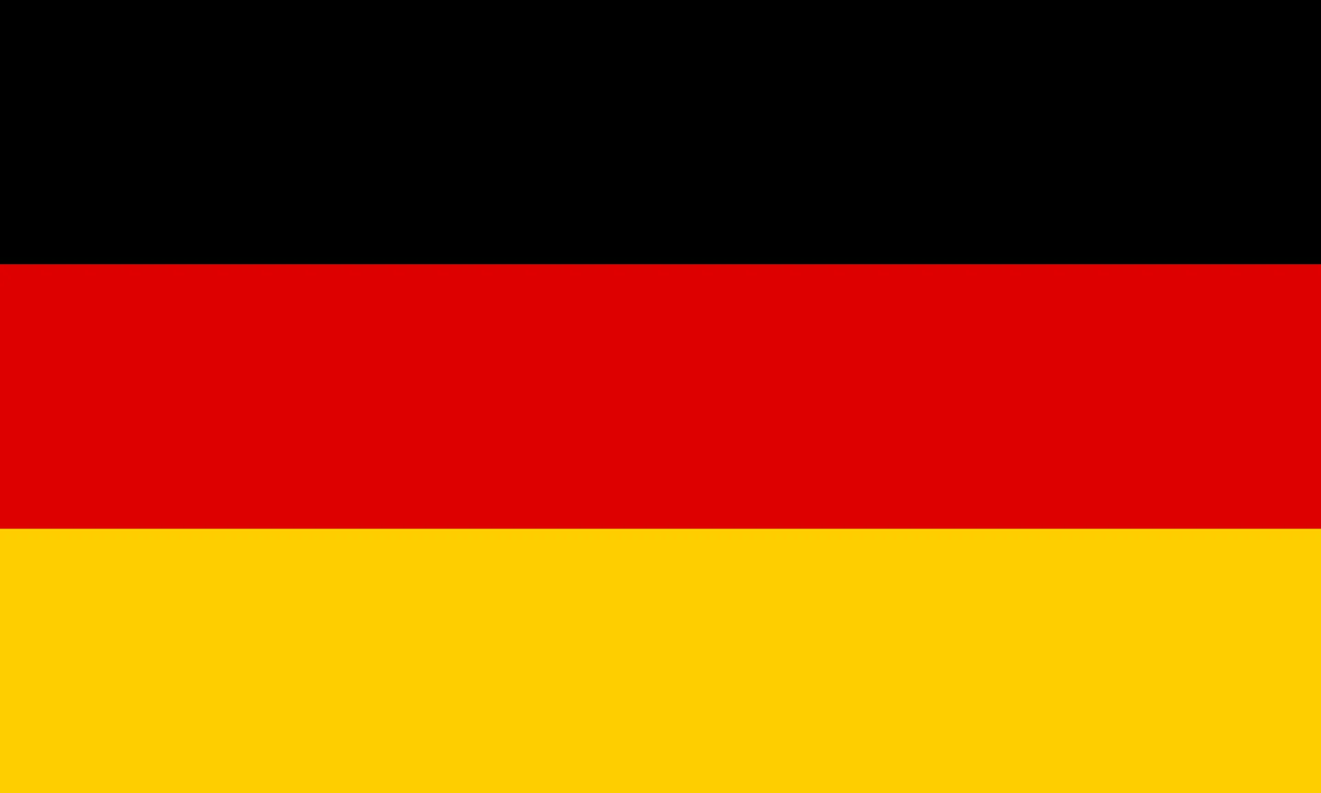 German flag - German version of the site