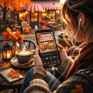 Free Audiobook : The Pumpkin Spice Café, By Laurie Gilmore