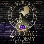 Free Audiobook : Fated Throne (Zodiac Academy 6), by Caroline Peckham and Susanne Valenti