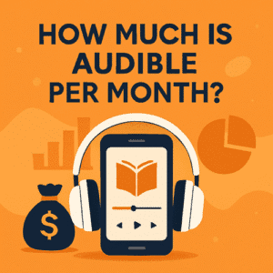 How much is audible per month ?